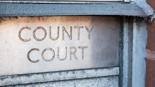 county court sign
